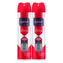 Kit 2 Desodorante Antitranspirante Above Women Dolce Vita Aerosol 48h com 150ml