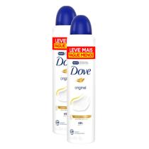 Kit 2 Desodorante Antitranspirante Aerosol Dove Original 250ml Leve Mais Por Menos