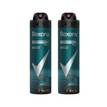 Kit 2 Desodorante Antitranspirante Aerosol Masculino Rexona Impacto 72 horas 150ml Kit 2 Desodorante Antitranspirante Aerosol Masculino Rexona Impacto 72 horas 150ml