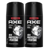 Kit 2 Desodorante Antitranspirante Axe Urban Invisible Anti Manchas Spray