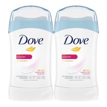 Kit 2 Desodorante Antitranspirante Stick Dove Powder 45g