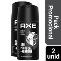 Kit 2 Desodorante Axe Urban Invisible 150ml