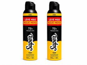 Kit 2 Desodorante Cimed Super Wood 250ml