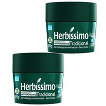 Kit 2 Desodorante Creme Tradicional Herbíssimo 55G - Dana