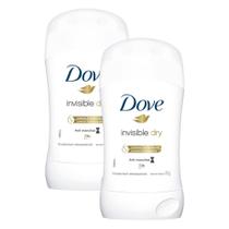 Kit 2 Desodorante Dove Invisible Dry Anti Manchas 72h Stick 45g Kit 2 Desodorante Dove Invisible Dry Anti Manchas 72h Stick 45g