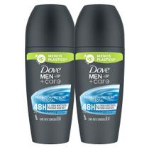 Kit 2 Desodorante Dove Men + Care Proteção Total Roll-on Antitranspirante 48h 50ml Kit 2 Desodorante Dove Men + Care Proteção Total Roll-on Antitranspirante 48h 50ml
