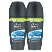 Kit 2 Desodorante Dove Men + Care Proteção Total Roll-on Antitranspirante 48h 50ml Kit 2 Desodorante Dove Men + Care Proteção Total Roll-on Antitranspirante 48h 50ml