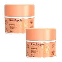Kit 2 Desodorante Em Creme Hibisco 55G - Red Apple Kit 2 Desodorante Em Creme Hibisco 55G - Red Apple