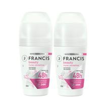 Kit 2 Desodorante Francis Beauty Frutas Vermelhas 48h 50ml Kit 2 Desodorante Francis Beauty Frutas Vermelhas 48h 50ml
