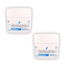 Kit 2 Desodorante Herbíssimo Creme Talco 55g Kit 2 Desodorante Herbíssimo Creme Talco 55g