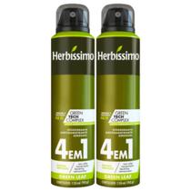 Kit 2 Desodorante Herbíssimo Green Leaf 150 Ml - Dana