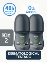 Kit 2 Desodorante Impact Men Roll-On Masculino Antitranspirante Proteção 48h, Sem Álcool, 50ml Kit 2 Desodorante Impact Men Roll-On Masculino Antitranspirante Proteção 48h, Sem Álcool, 50ml