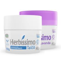 Kit 2 Desodorante Lavanda e Talco Herbíssimo 55G - Dana
