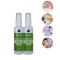 Kit 2 Desodorante P/ Tênis Spray Removedor Tira Chulé Block