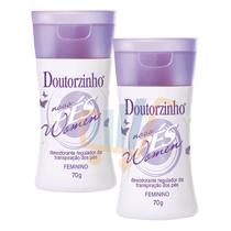 Kit 2 Desodorante Para Pés Doutorzinho Hidratante Anti Cheiro Women