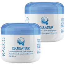 Kit 2 Desodorante Regulateur Racco Antitranspirante Creme Potinho Pomada Anti Odor Original Unissex Kit 2 Desodorante Regulateur Racco Antitranspirante Creme Potinho Pomada Anti Odor Original Unissex