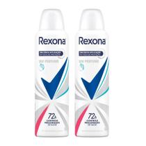 Kit 2 Desodorante Rexona Sem Perfume Aerosol Antitranspirante 72h 150ml