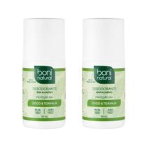 Kit 2 Desodorante Roll-On Coco e Toranja 55ML Boni Natural Kit 2 Desodorante Roll-On Coco e Toranja 55ML Boni Natural