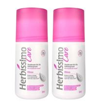 Kit 2 Desodorante Roll-On Hibísco Herbíssimo 50Ml - Dana Kit 2 Desodorante Roll-On Hibísco Herbíssimo 50Ml - Dana