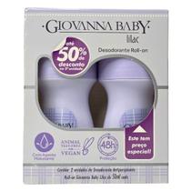 Kit 2 Desodorante Roll-on Lilac 48h Vegano Giovanna Baby 50ml Cada Kit 2 Desodorante Roll-on Lilac 48h Vegano Giovanna Baby 50ml Cada