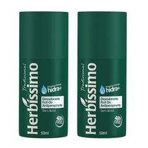 Kit 2 Desodorante Roll-On Tradicional Herbíssimo 50Ml - Dana Kit 2 Desodorante Roll-On Tradicional Herbíssimo 50Ml - Dana