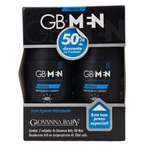 Kit 2 Desodorante Roll-on Urban GB Men 48h Vegano Giovanna Baby 50ml Kit 2 Desodorante Roll-on Urban GB Men 48h Vegano Giovanna Baby 50ml