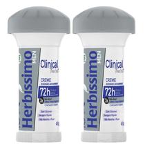 Kit 2 Desodorante Twist Clinical Men Herbíssimo 45G - Dana