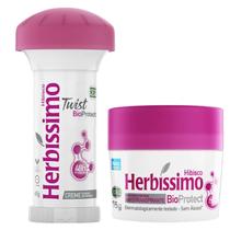 Kit 2 Desodorante Twist e Creme Hibisco Herbíssimo - Dana