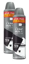 kit 2 Desodorantes Aerosol Dove Men+care Invisible Dry 250ml