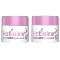 Kit 2 Desodorantes Em Creme Linha Bio Protect Herbíssimo 55g
