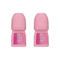 Kit 2 desodorantes hi&dri 50ml rosa roll-on