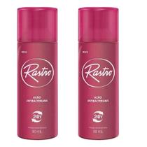 Kit 2 Desodorantes Spray Rastro Feminino 90ml R17066-2