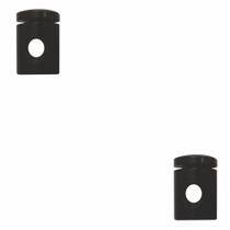 Kit-2 Desviador de Cabo Para Lustres e Pendentes e Luminária MD-6005/2 Preto