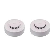 Kit 2 Detector De Fumaça De Incêndios Sem Fio Alarme Sensor