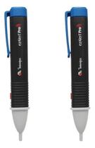 Kit 2 Detector Tensão Caneta Fase Bip Ez Alert Pro Minipa Kit 2 Detector Tensão Caneta Fase Bip Ez Alert Pro Minipa
