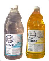 Kit 2 detergente 2 Litros cada Lune Blanche RC Produtos Cristal e Neutro