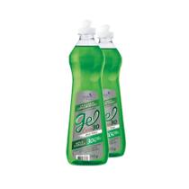 Kit 2 Detergente Concentrado Gel Care 30 Alo Vera 512g Cada