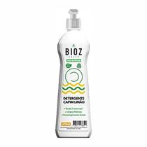 Kit 2 Detergente De Capim Limão Biodegradável Bioz 470Ml