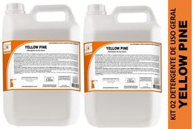 Kit 2 Detergente Desengraxante Neutro Yellow Pine 5l Spartan Kit 2 Detergente Desengraxante Neutro Yellow Pine 5l Spartan