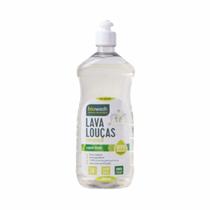 Kit 2 Detergente Lava Louças Capim Limão Biowash 650Ml