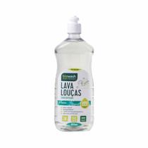 Kit 2 Detergente Lava Louças Menta Biowash 650Ml