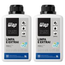 Kit 2 Detergente Wap Limpeza Limpa E Extrai Concentrado 1lt