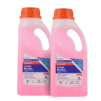Kit 2 Detergentes Limpa Bordas Ph Neutro Liquido Astralpool 1L Kit 2 Detergentes Limpa Bordas Ph Neutro Liquido Astralpool 1L