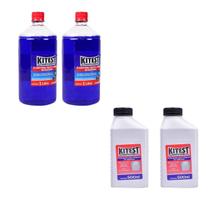 Kit 2 Detergentes P/ Limpeza + 2 Fluídos Injetores - Kitest