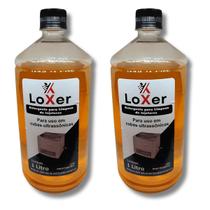 Kit 2 Detergentes Para Máquina Limpeza De Bico 1l - Loxer Kit 2 Detergentes Para Máquina Limpeza De Bico 1l - Loxer