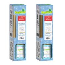 Kit 2 Difusor de Ambientes Premium Mogilândi Pétalas Perfumadas 250ml Kit 2 Difusor de Ambientes Premium Mogilândi Pétalas Perfumadas 250ml