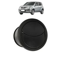 Kit 2 Difusor De Ar Uno Vivace 2010 Até 2014 Fiorino 2014 2020 Central Grafite