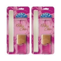 Kit 2 Difusor De Aromas Coala Aromatizante Rosa Chic 100ml