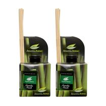 Kit 2 Difusor de Aromas Perfume de Ambientes Bambu 270ml