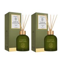 Kit 2 Difusor de Perfume Flor de Laranjeira Floral Cítrico 200ml Lenvie